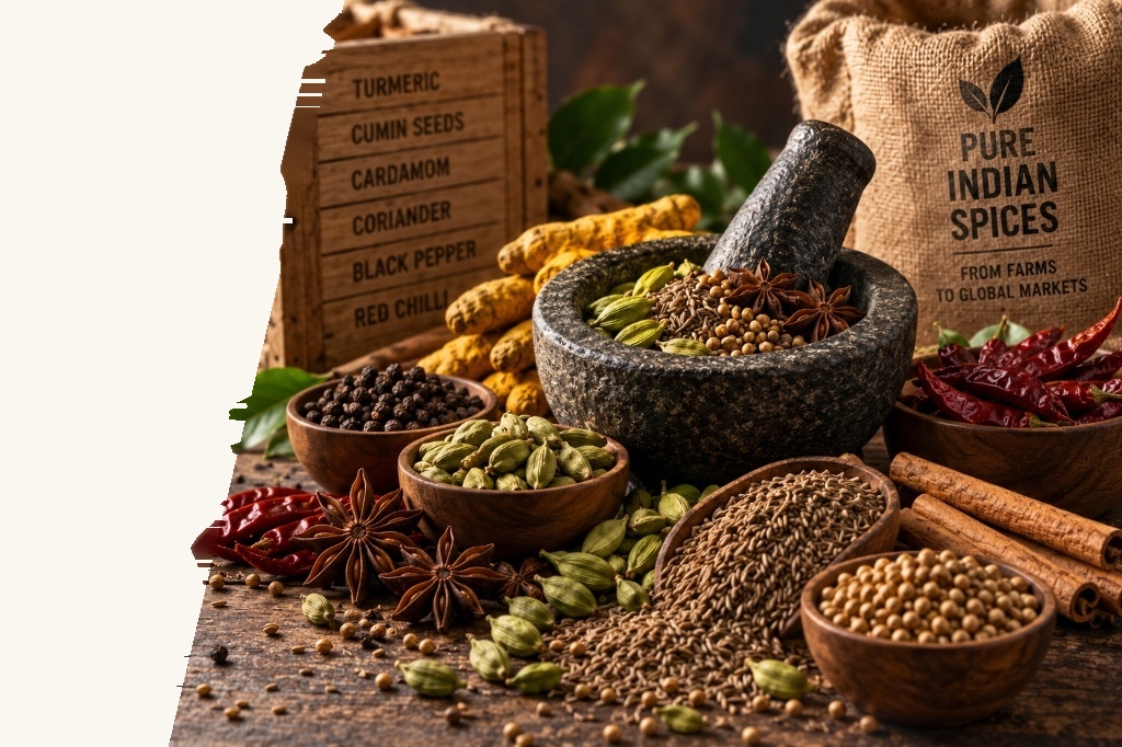 Pure Indian Whole Spices & Grinding Solutions